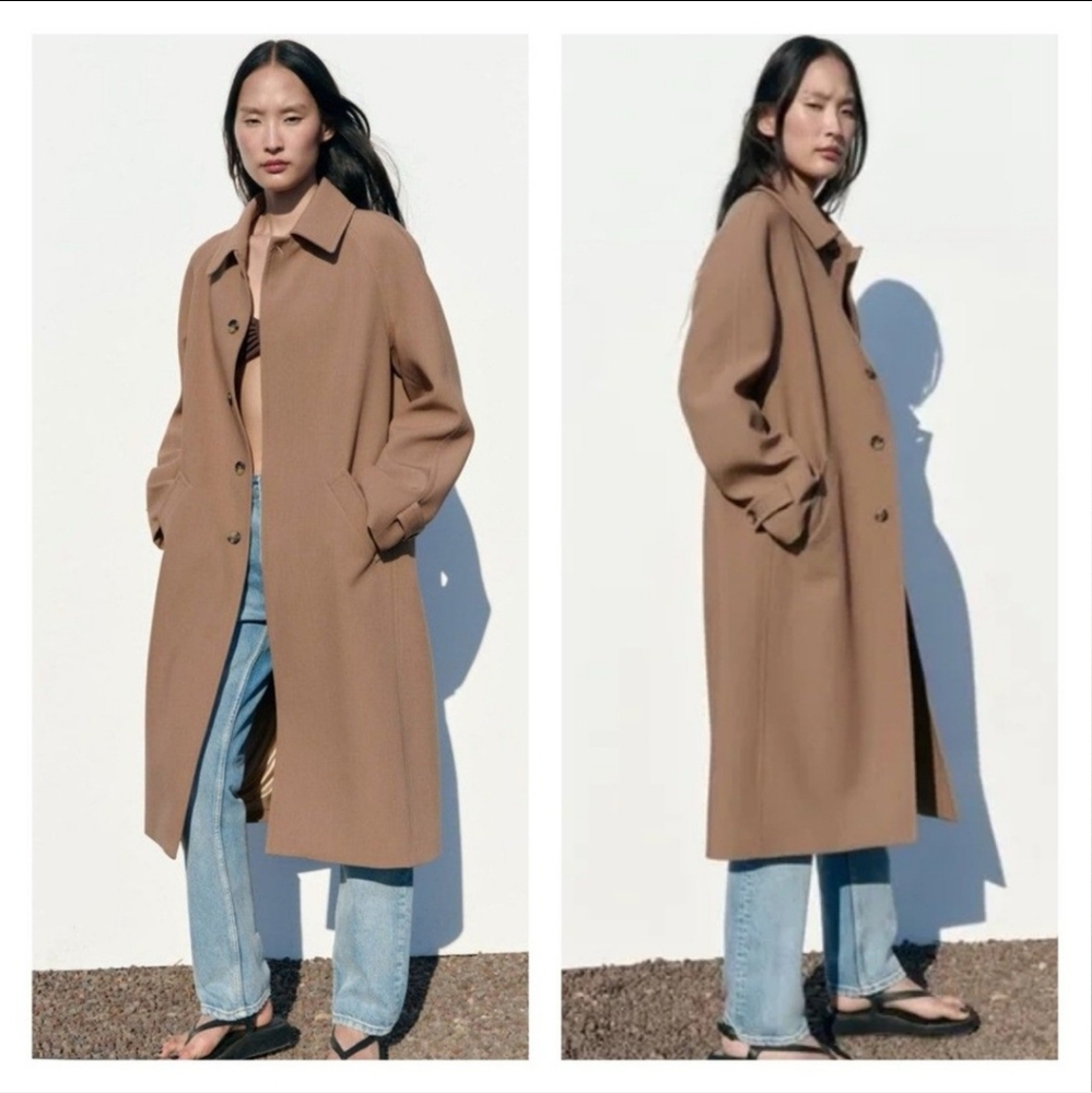 Zara | Women's M Longline Jacket